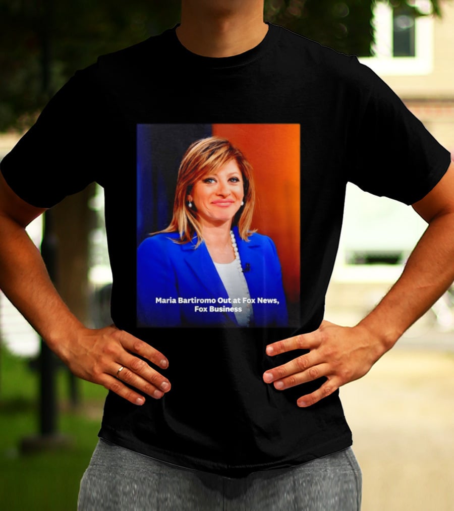 Maria Bartiromo Departure Fox Business News Media T-Shirt