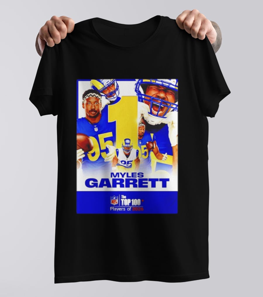 Myles Garrett Rams NFL Top 100 Players 2026 T-Shirt