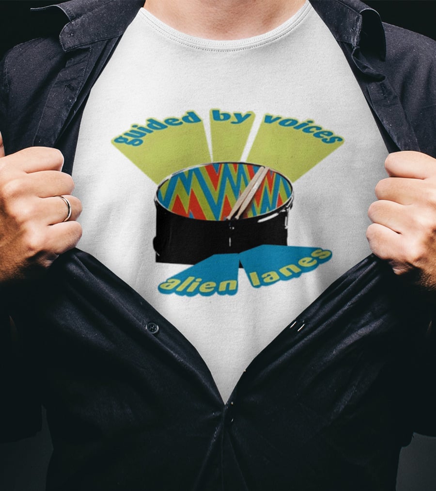 Guided By Voices Alien Lanes Drum Art TomTom T-Shirt