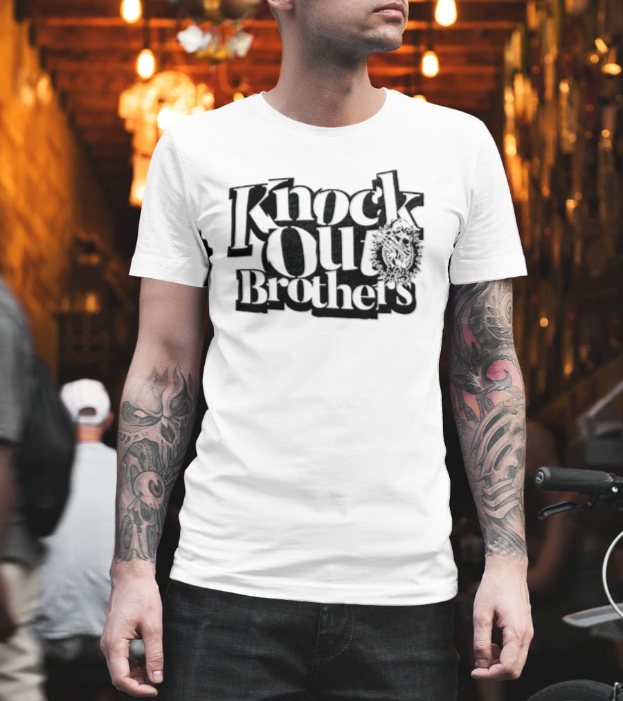 Knock Out Brothers Illustrated T-Shirt