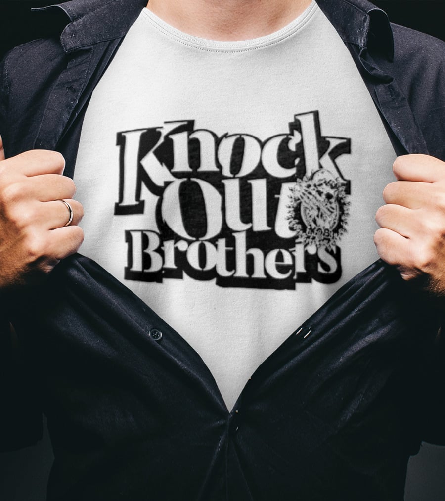 Knock Out Brothers Illustrated T-Shirt