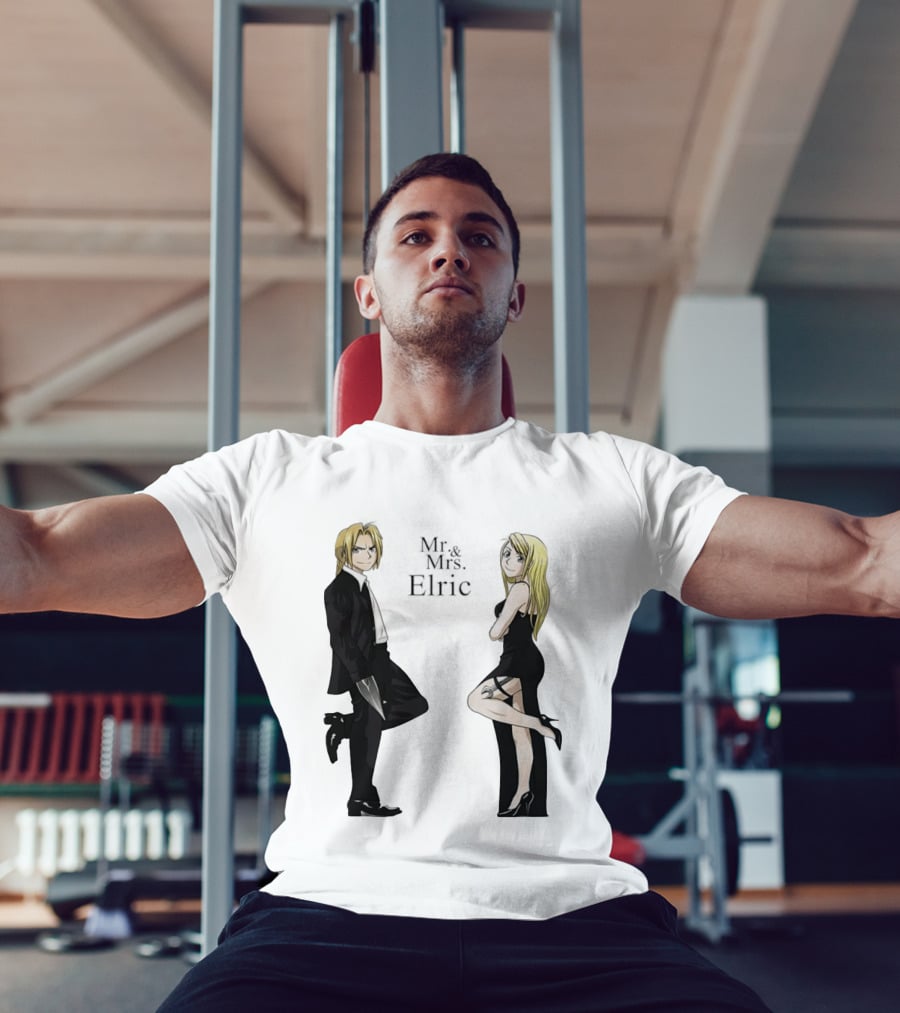 Edward Elric And Winry Rockbell Mr. And Mrs. Elric T-Shirt