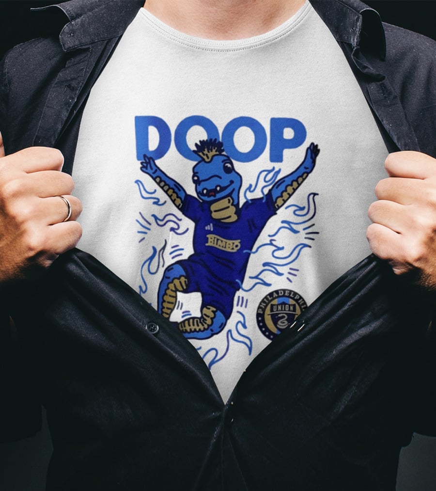 Philadelphia Union Phang Doop Celebration Bimbo Soccer T-Shirt