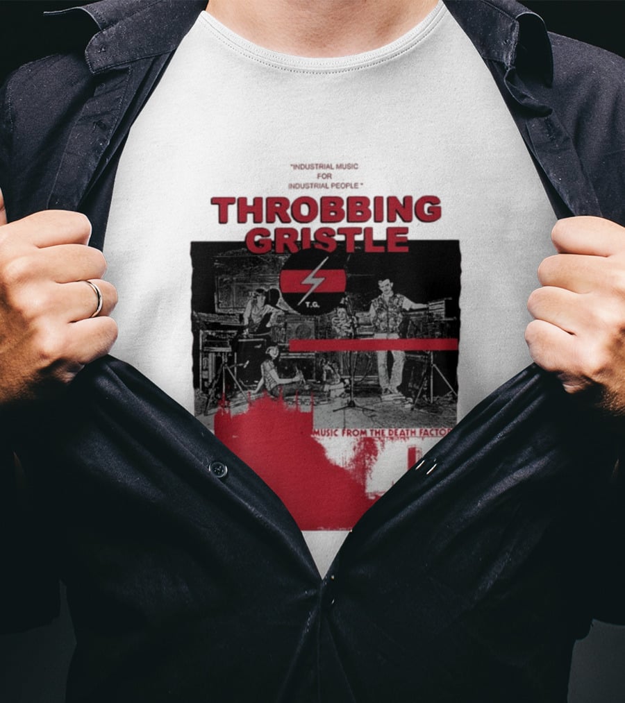 Throbbing Gristle T.G. Industrial Music From The Death Factory T-Shirt