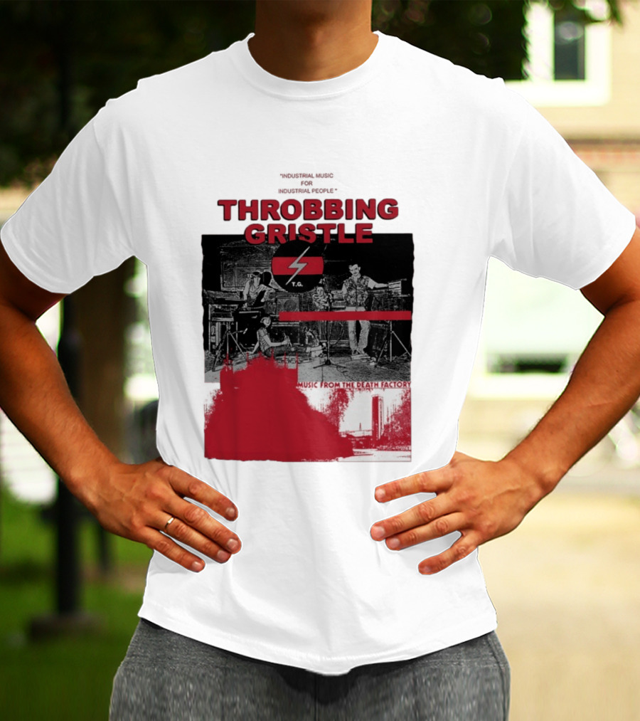 Throbbing Gristle T.G. Industrial Music From The Death Factory T-Shirt