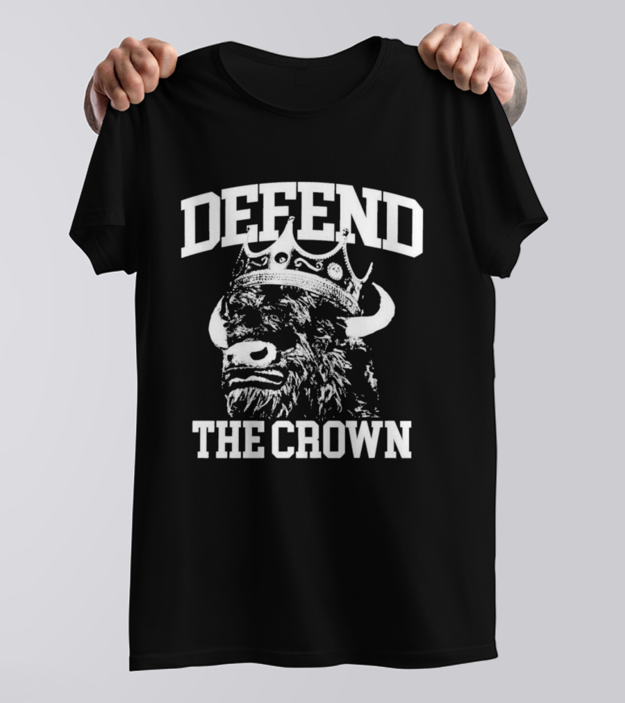 Defend The Crown Bull Head T-Shirt