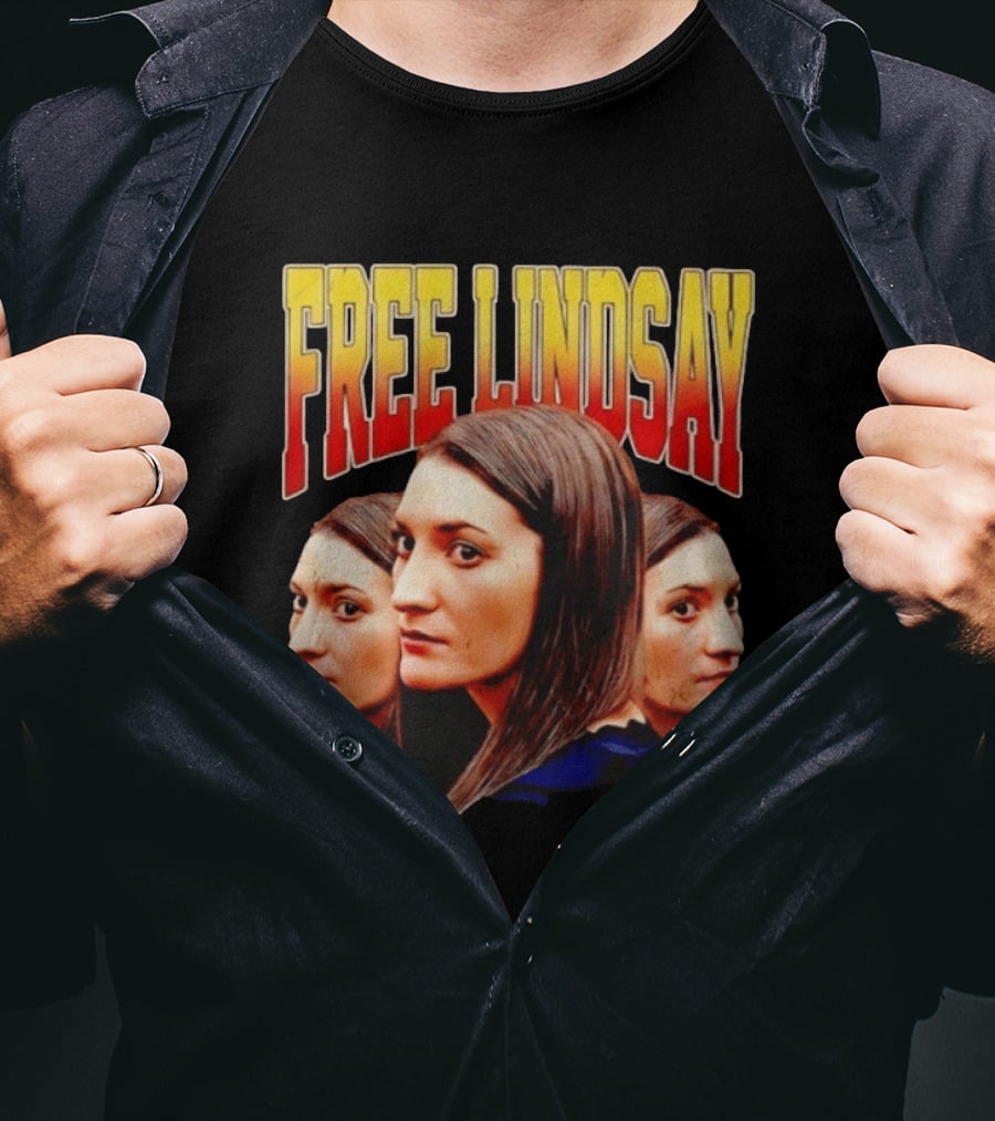 FREE LINDSAY Clancy Multiple Faces T-Shirt