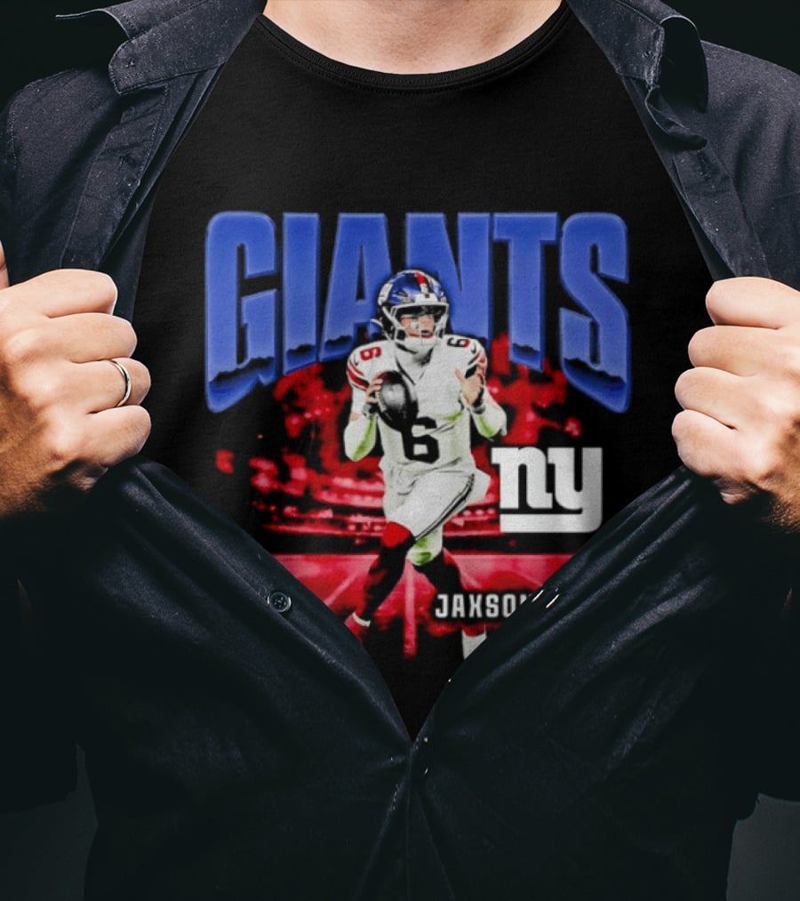 Jaxson Dart New York Giants Football Giants Ny T-Shirt