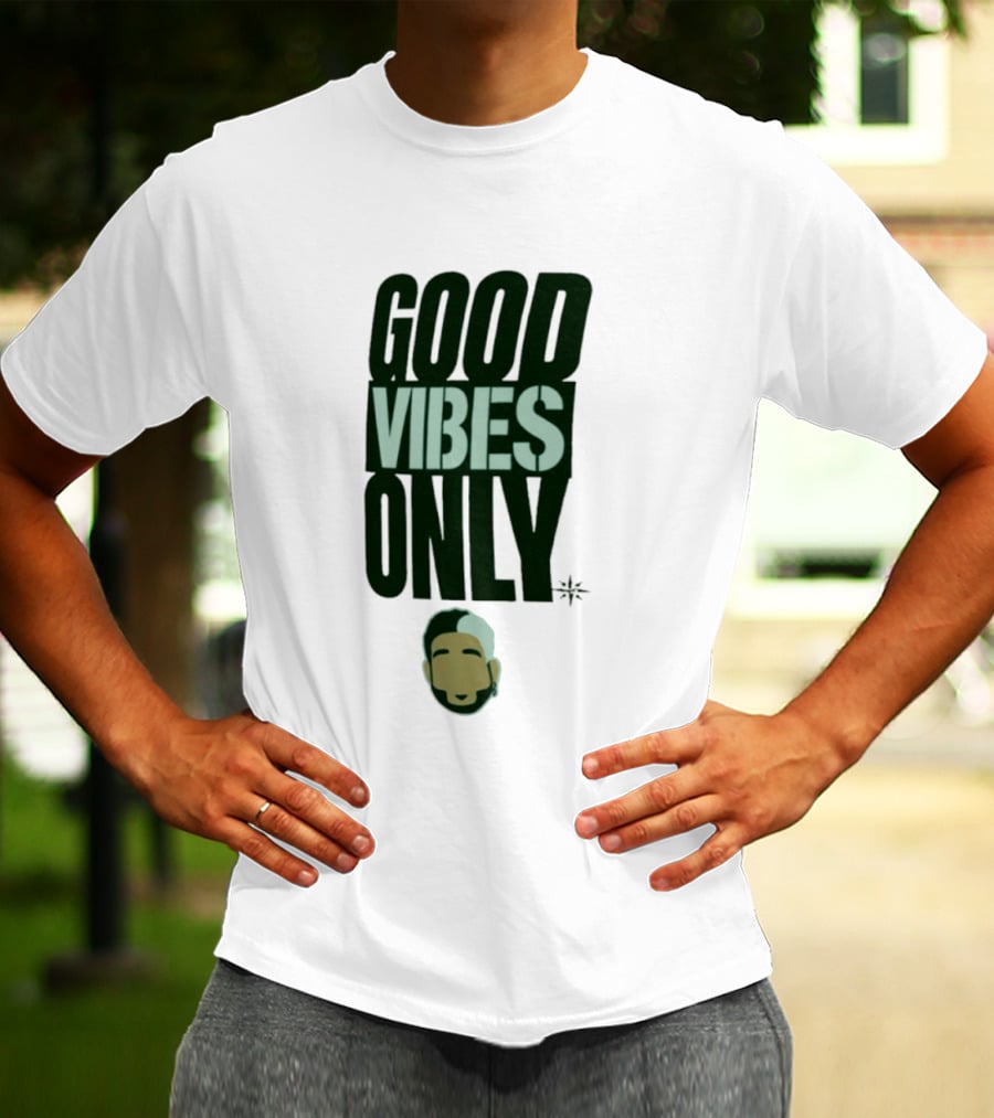 Good Vibes Only Eugenio Suárez Mariners Baseball MLB T-Shirt