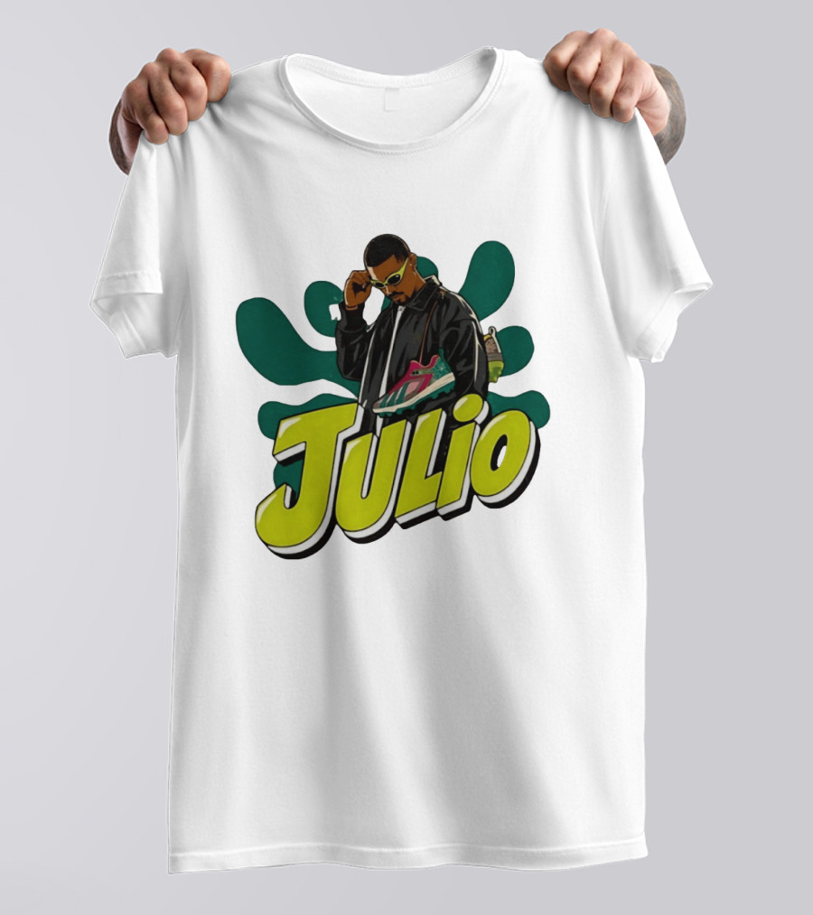 Seattle Mariners Julio Rodriguez Sneaker T-Shirt