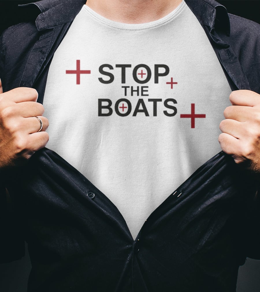 Stop The Boats Dover Protest 2026 Patriots T-Shirt