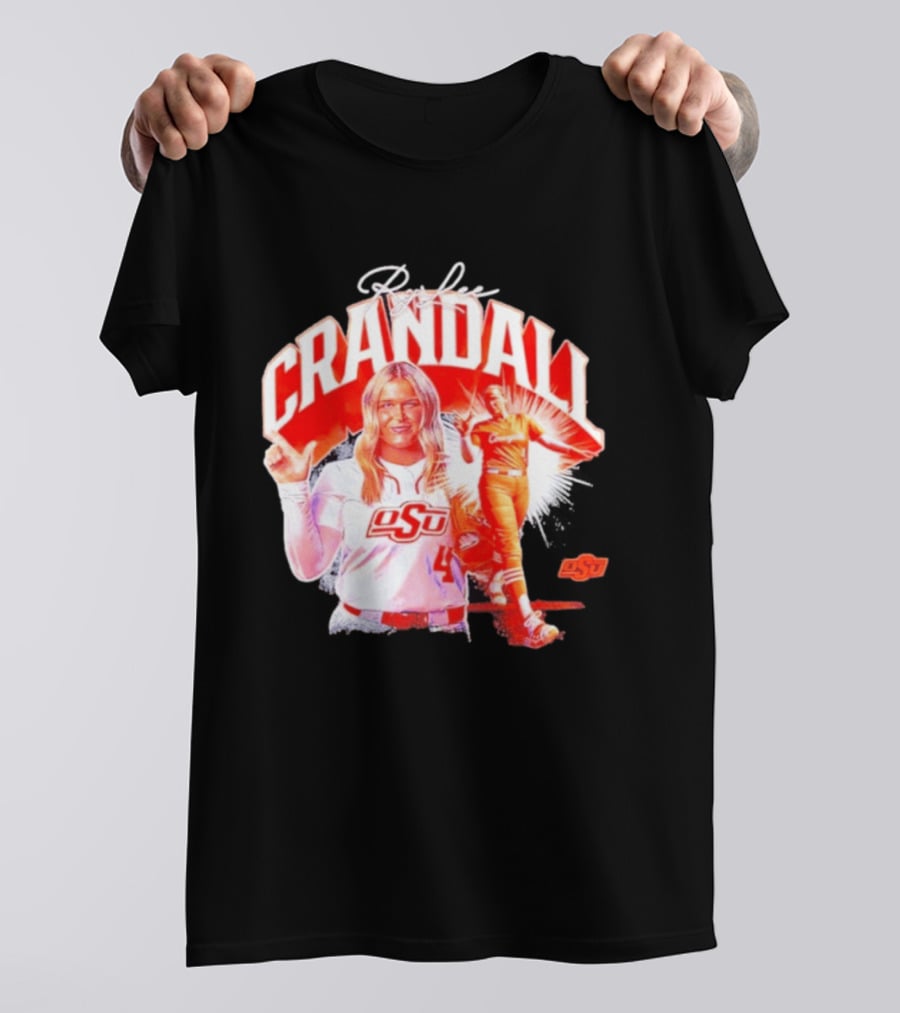 Rylee Crandall Oklahoma State Softball OSU Athlete T-Shirt