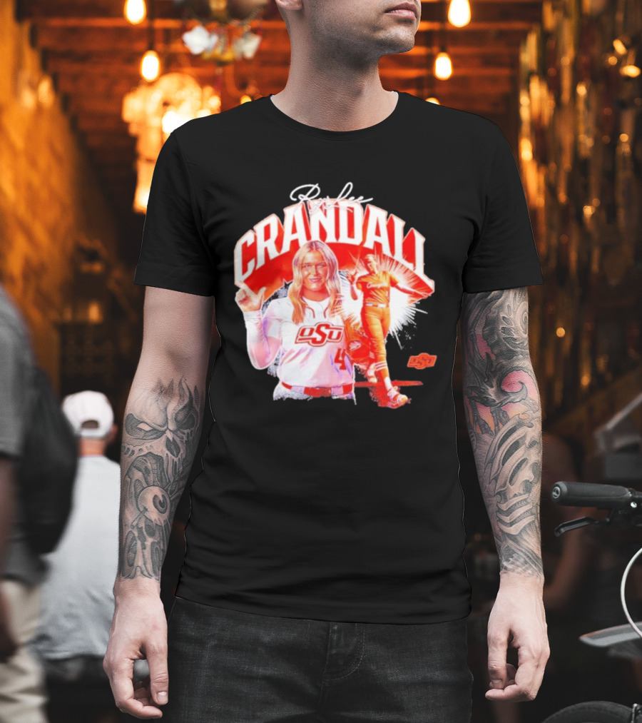 Rylee Crandall Oklahoma State Softball OSU Athlete T-Shirt