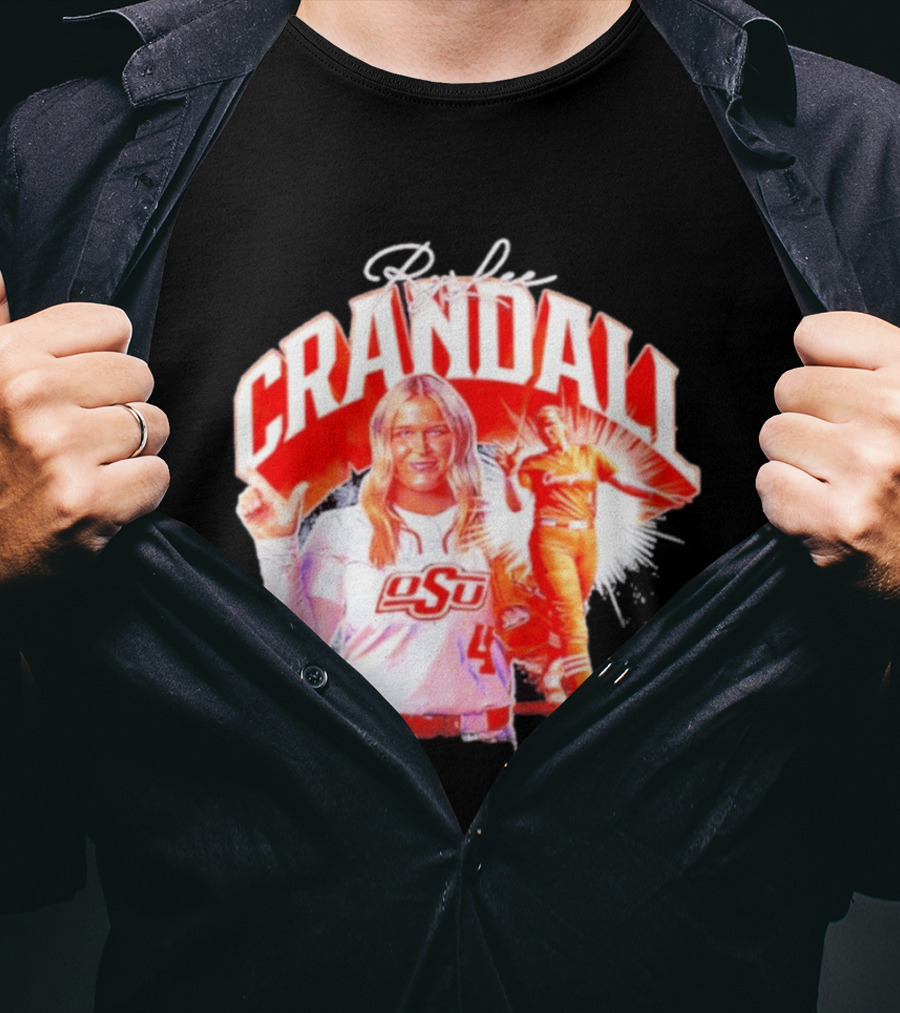 Rylee Crandall Oklahoma State Softball OSU Athlete T-Shirt