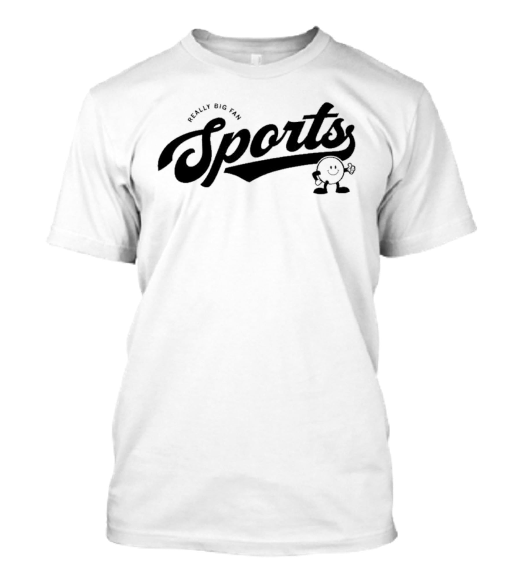 Really Big On The Sports Script T-Shirt