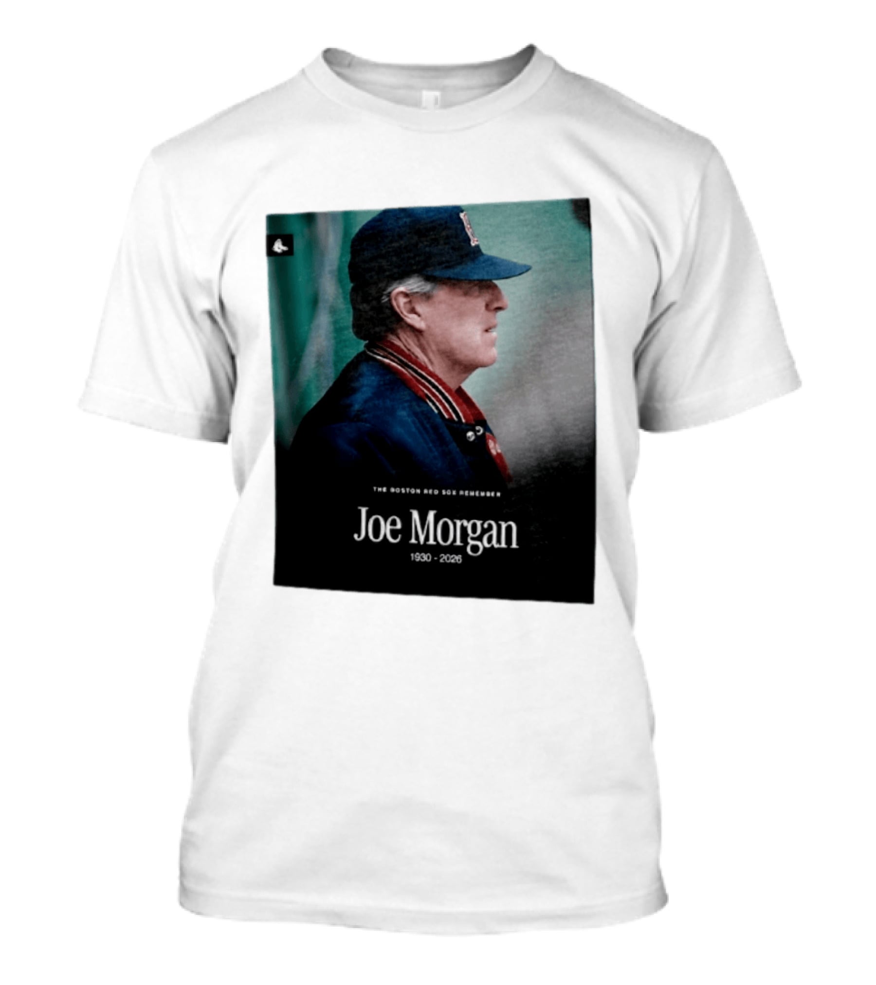 Boston Red Sox Honor Joe Morgan 1930 2026 MLB Memoriam T-Shirt