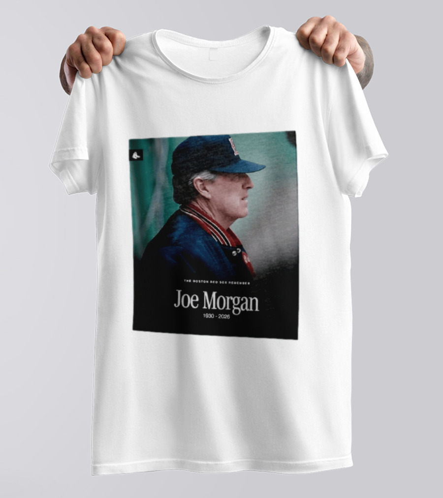 Boston Red Sox Honor Joe Morgan 1930 2026 MLB Memoriam T-Shirt