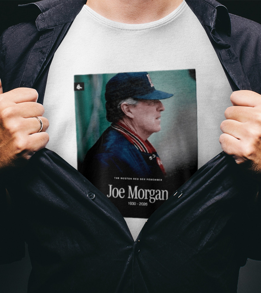 Boston Red Sox Honor Joe Morgan 1930 2026 MLB Memoriam T-Shirt