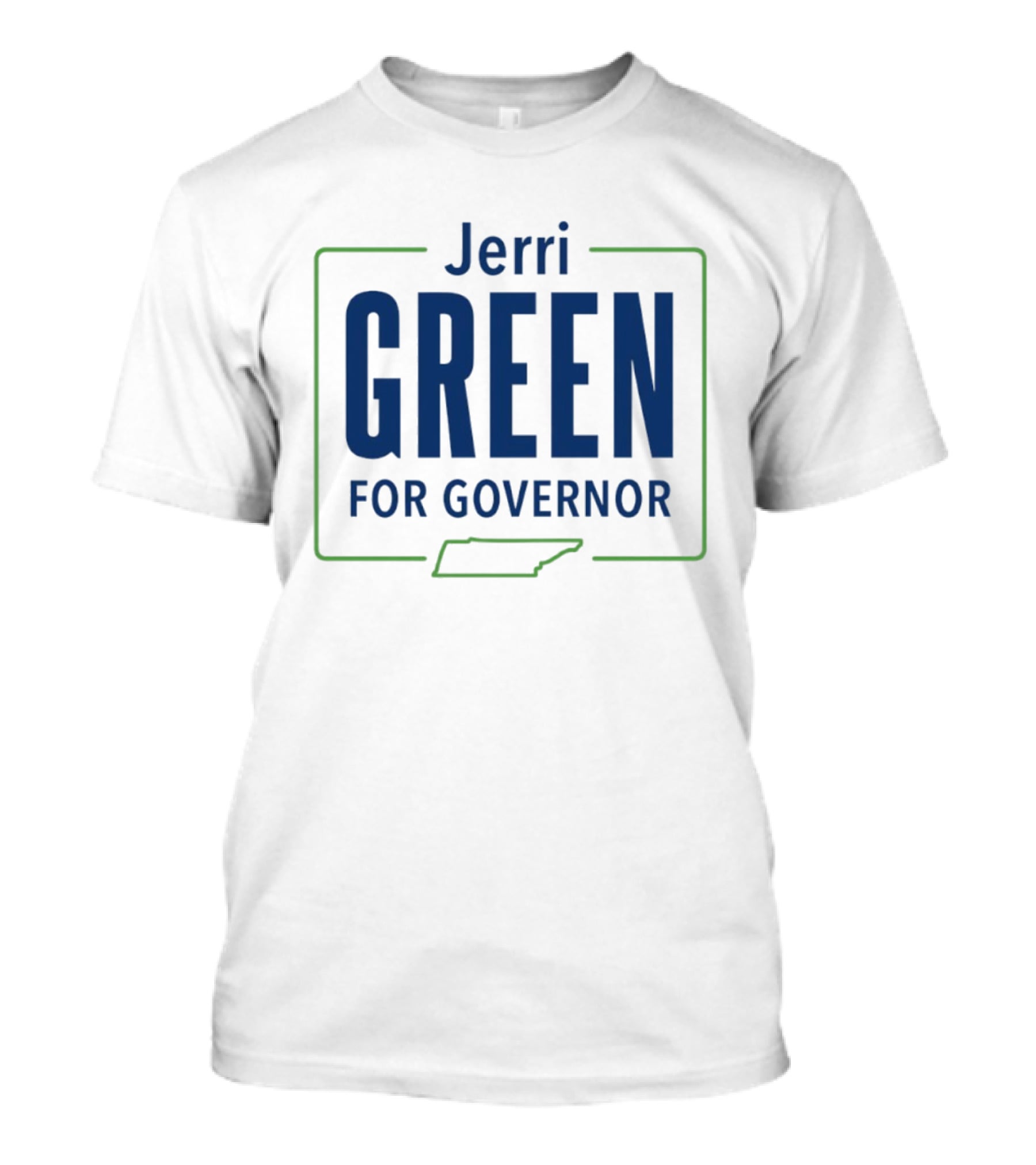 Jerri Green For Governor 2026 Tennessee Campaign T-Shirt