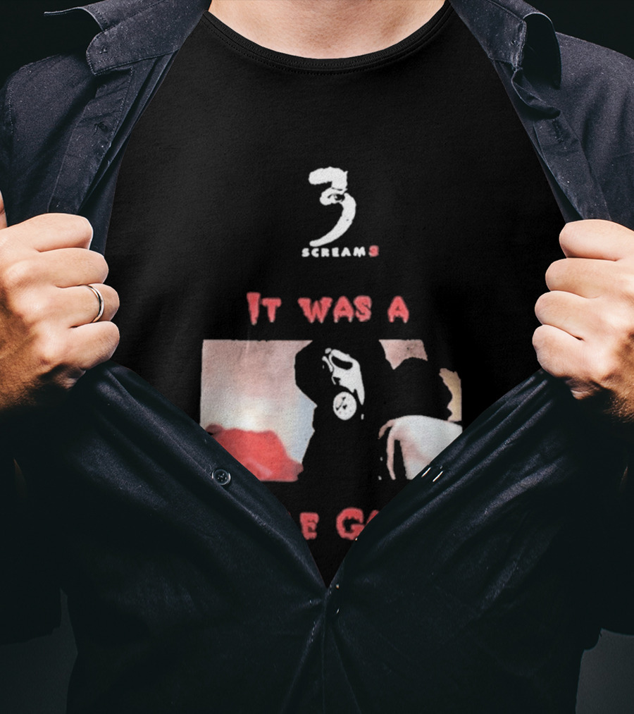 2026 Scream 3 It Was A Simple Game Retro Horror Movie Scene T-Shirt