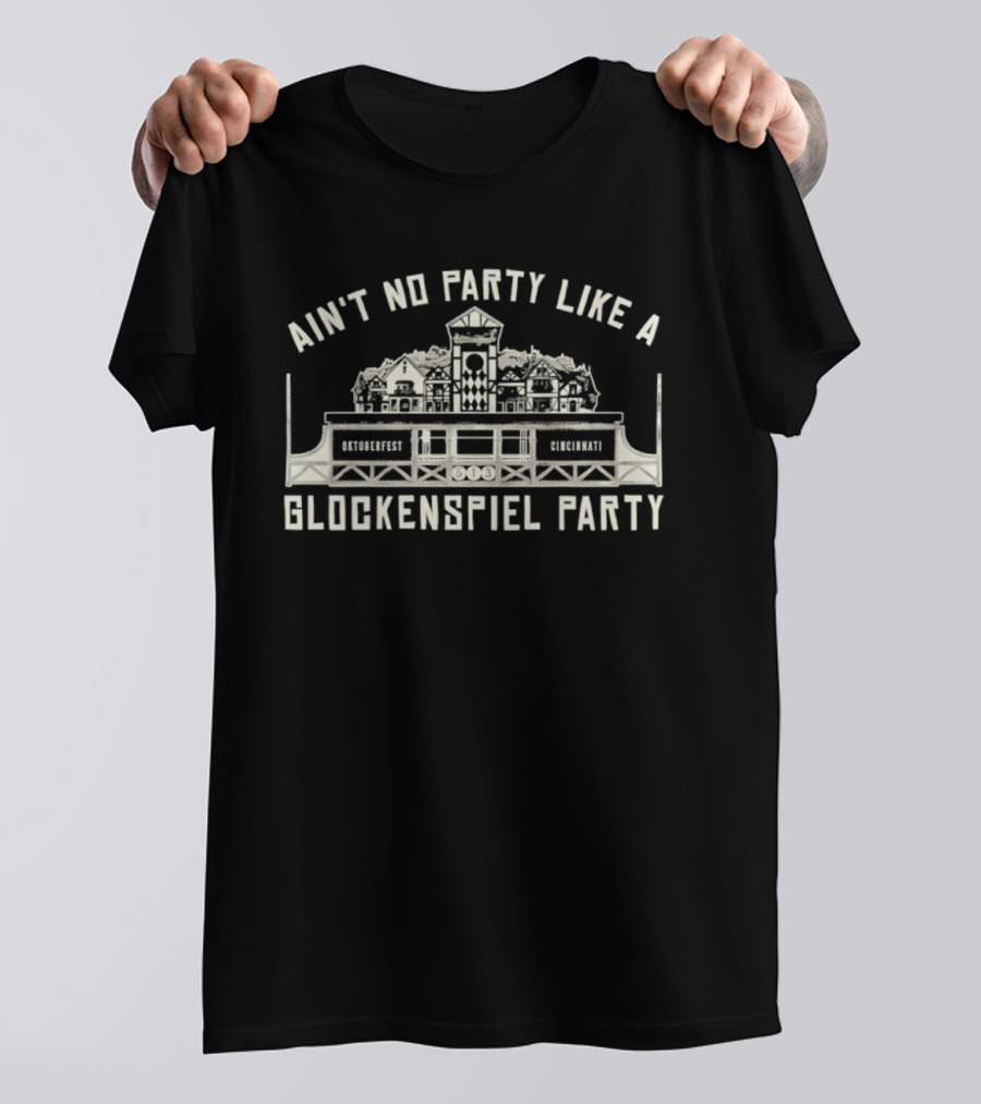 Ain't No Party Like A Blockenspiel Party Famous Landmarks T-Shirt