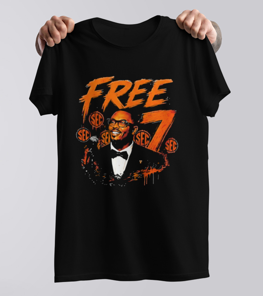 Tennessee Volunteers Arion Carter SEC Free 7 T-Shirt