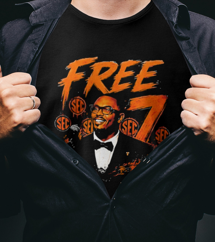Tennessee Volunteers Arion Carter SEC Free 7 T-Shirt