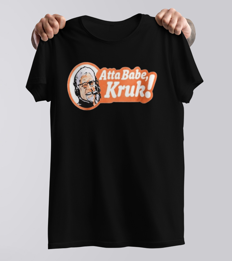 San Francisco Giants Atta Babe Kruk Audio Commentary T-Shirt