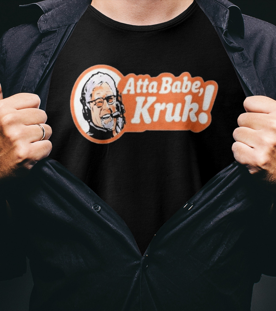 San Francisco Giants Atta Babe Kruk Audio Commentary T-Shirt