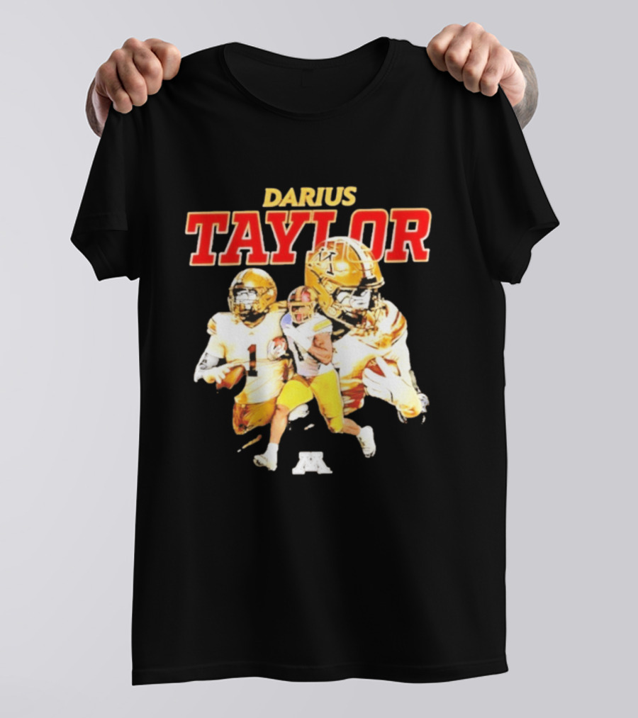 Darius Taylor Minnesota Golden Gophers Football Collage T-Shirt