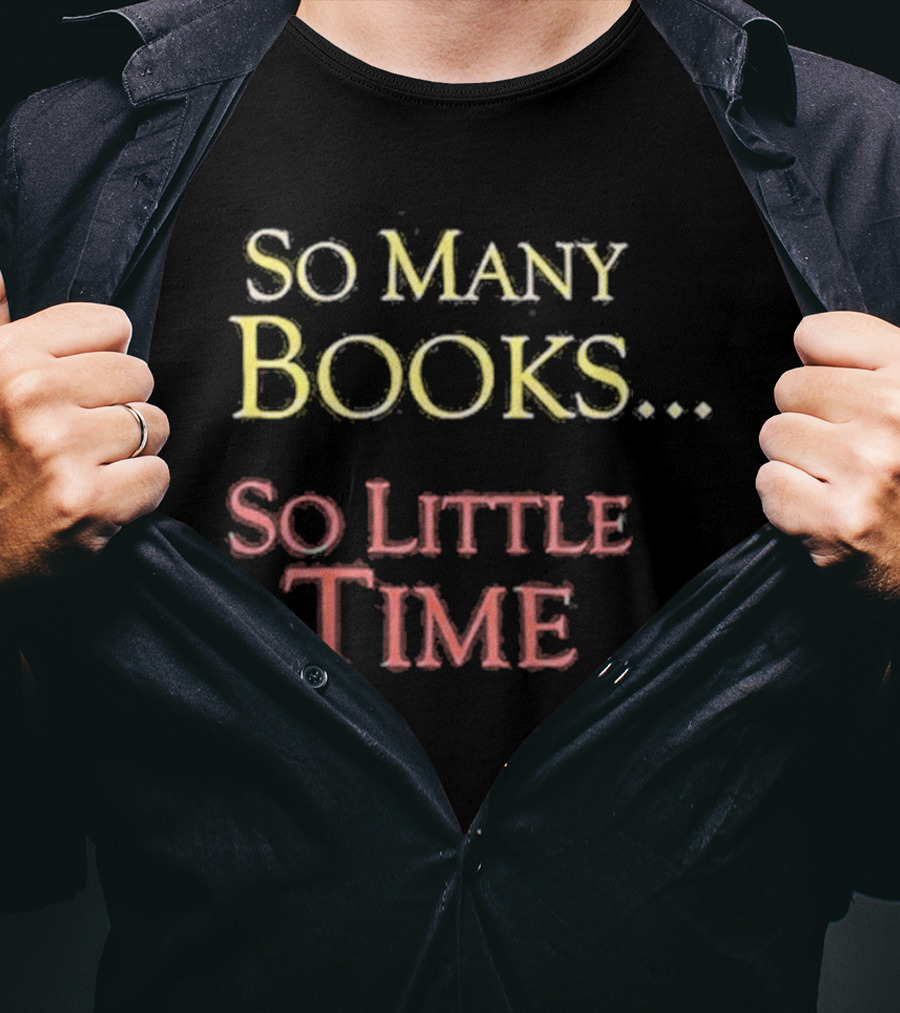 Dua Lipa So Many Books So Little Time T-Shirt