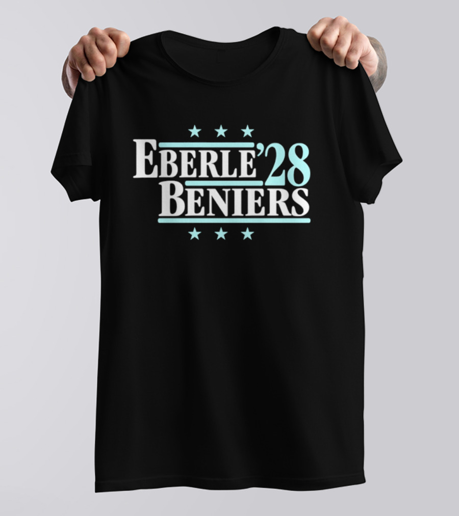 Eberle Beniers '28 Seattle Kraken NHL Hockey Stars T-Shirt