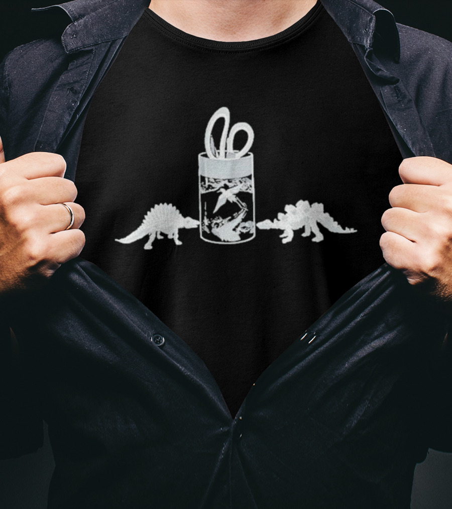 Gamegrumps TMPH Dinosaurs And Cups T-Shirt