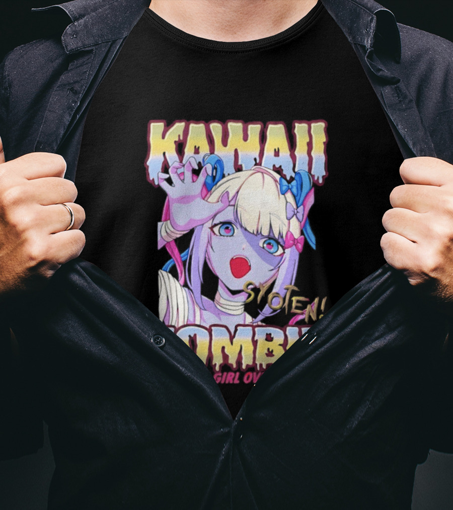 Kangel Needy Girl Overdose Kawaii Syoten Zombie Anime T-Shirt