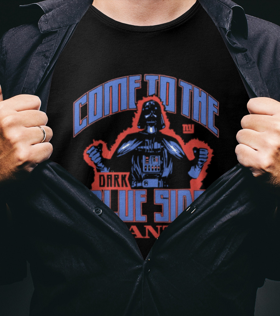 Come To The Dark Blue Side Giants T-Shirt
