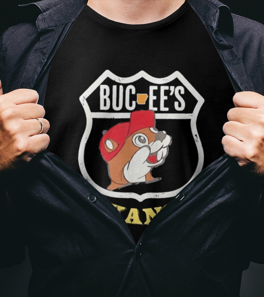Buc Ee's Arkansas Beaver Travel Route T-Shirt