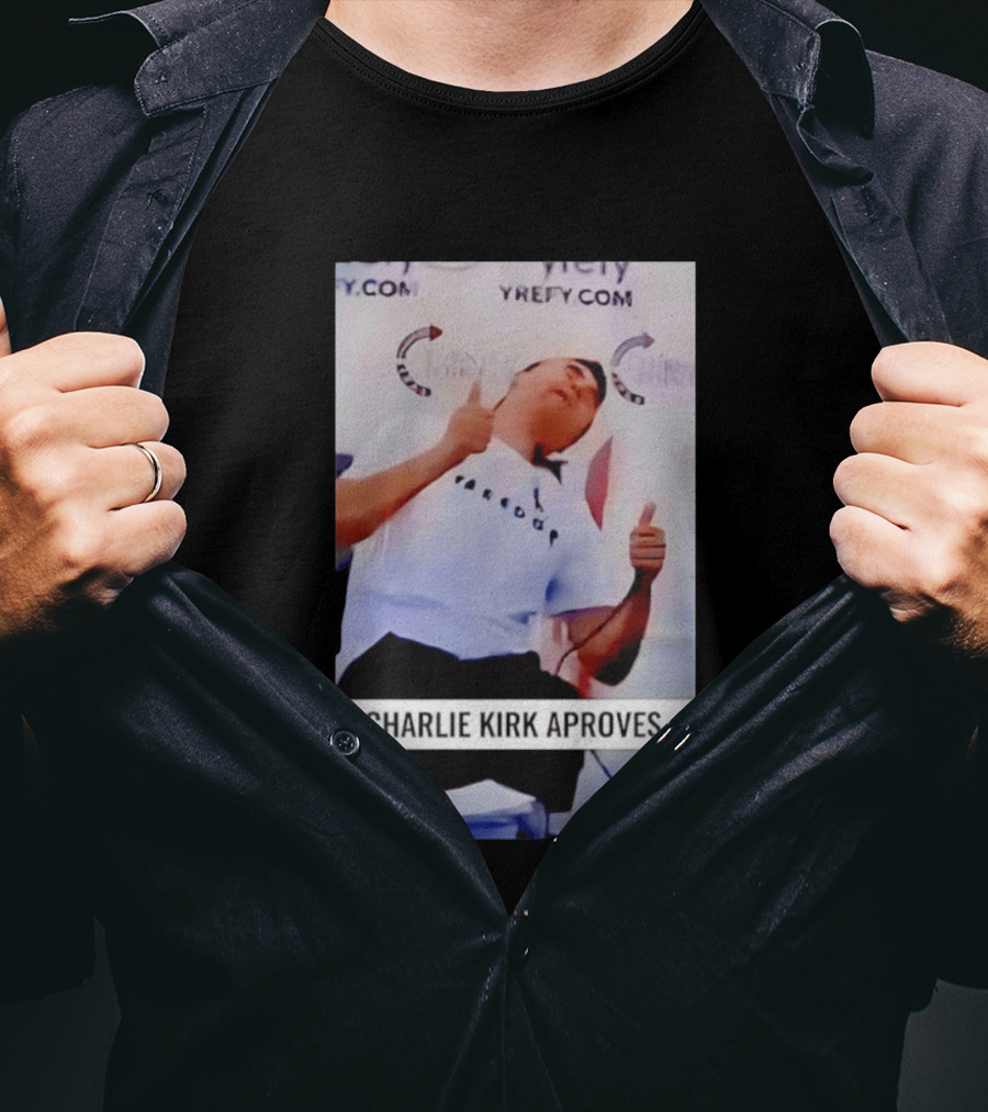 Charlie Kirk Freedom Turning Point USA Parody Approves T-Shirt
