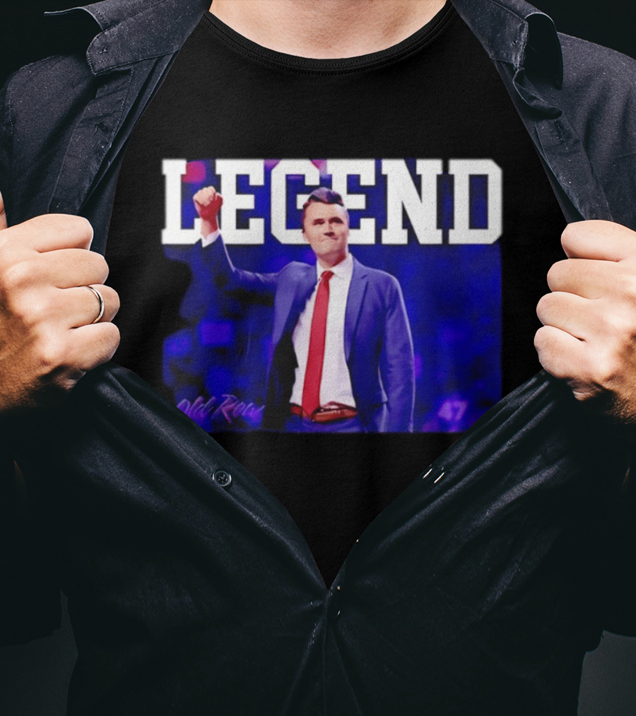 Charlie Kirk Old Row Legend 47 T-Shirt