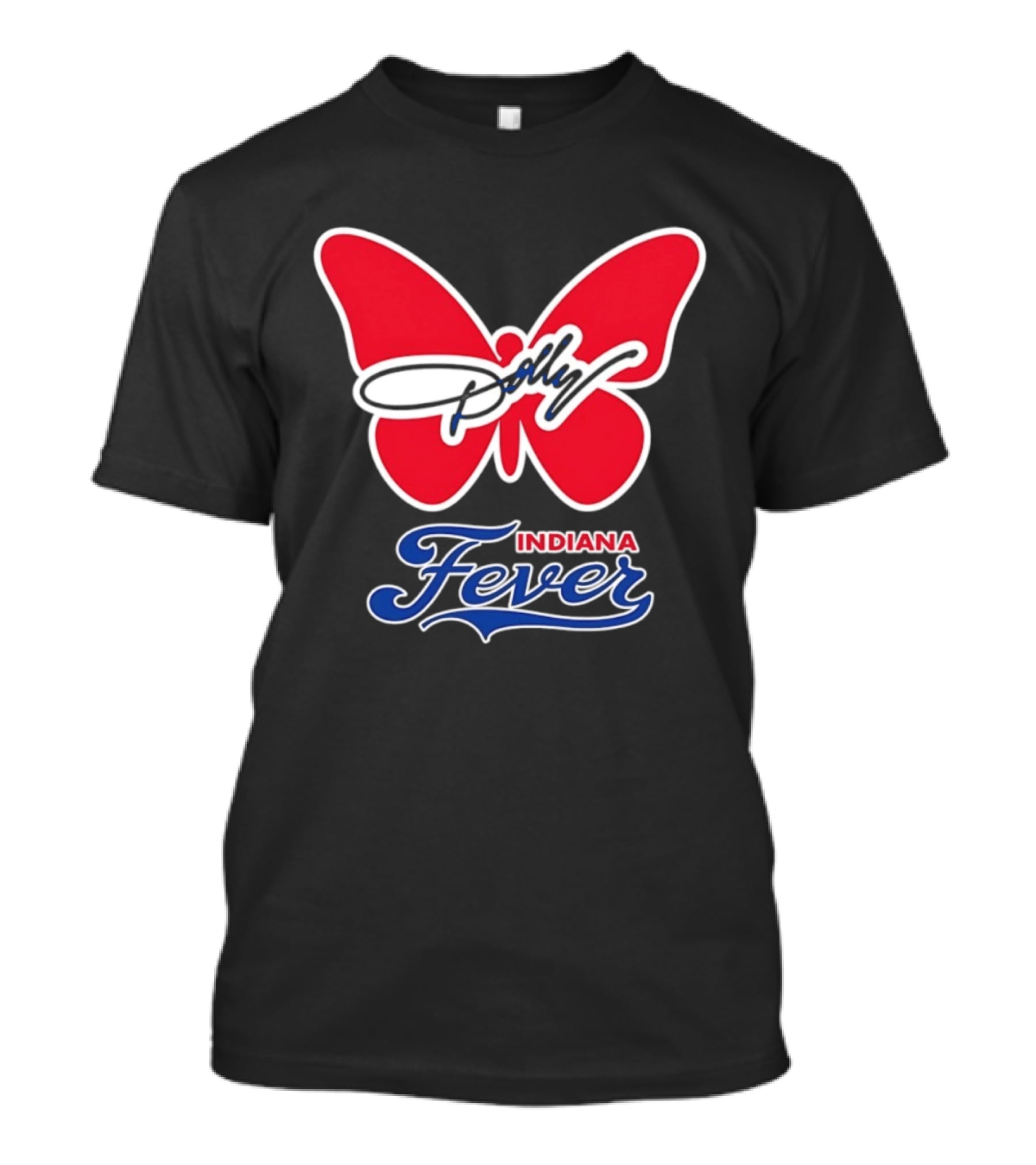 Indiana Fever Women's Basketball Dolly Parton Butterfly Collaboration T-Shirt