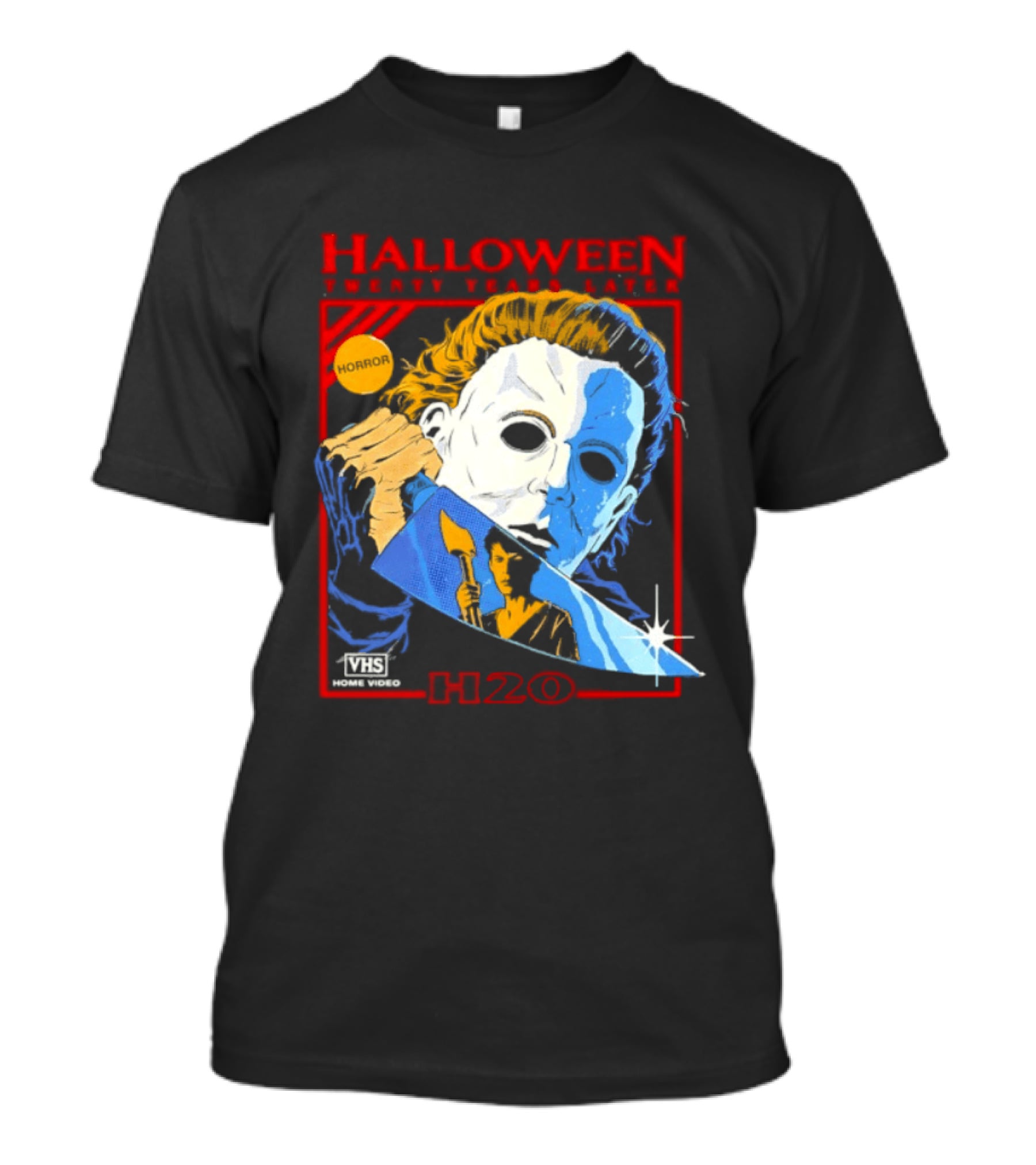 Halloween Twenty Years Later H20 Michael Myers Laurie Strode T-Shirt