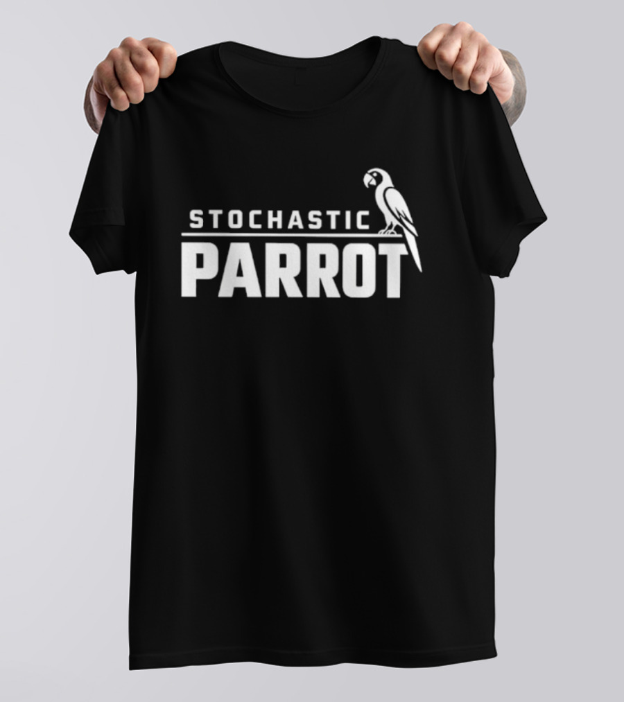 Stochastic Parrot Artificial Intelligence AI Tech Insight T-Shirt