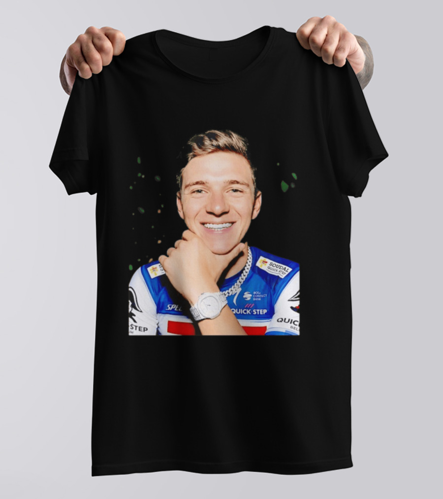 QUICK STEP Alpha Vinyl Remco Evenepoel Diamond Grillz And T-Shirt