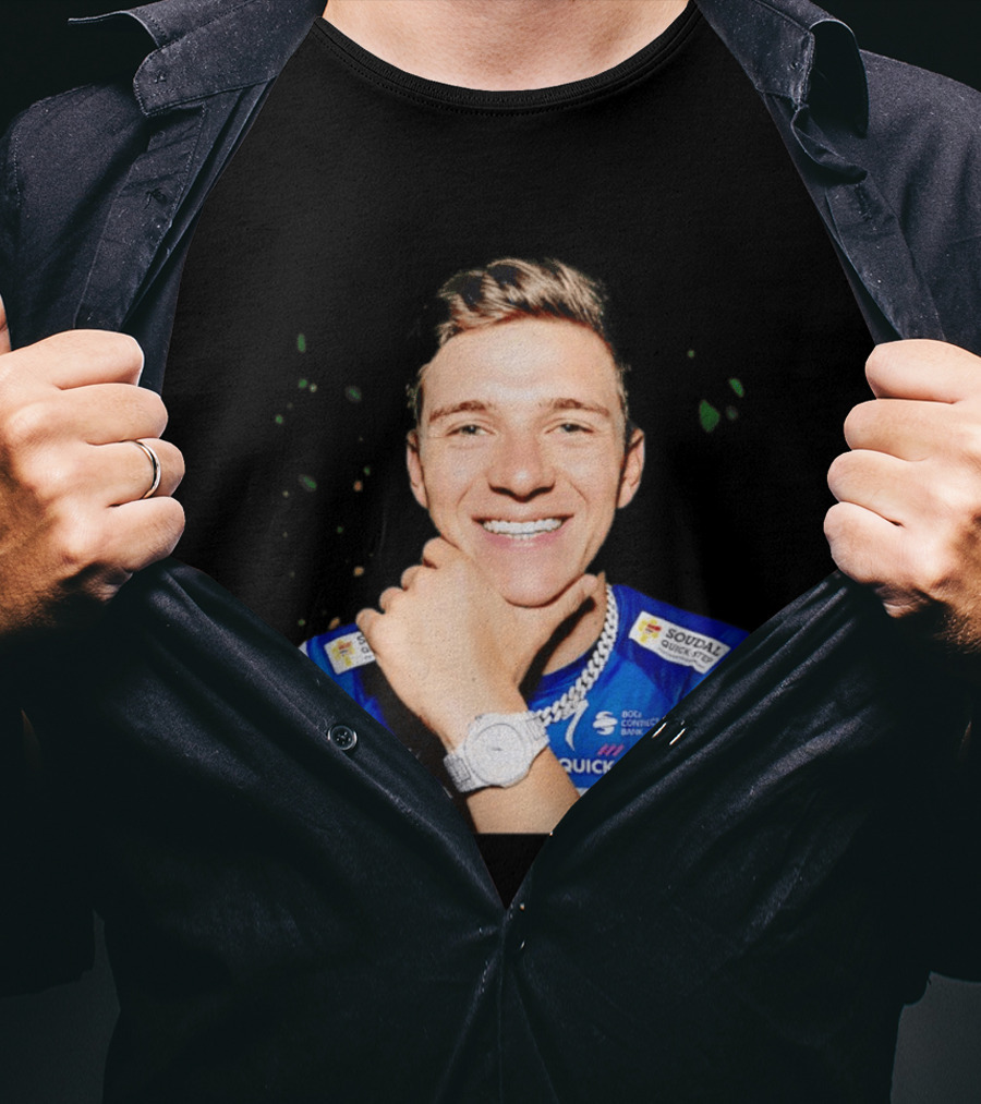 QUICK STEP Alpha Vinyl Remco Evenepoel Diamond Grillz And T-Shirt