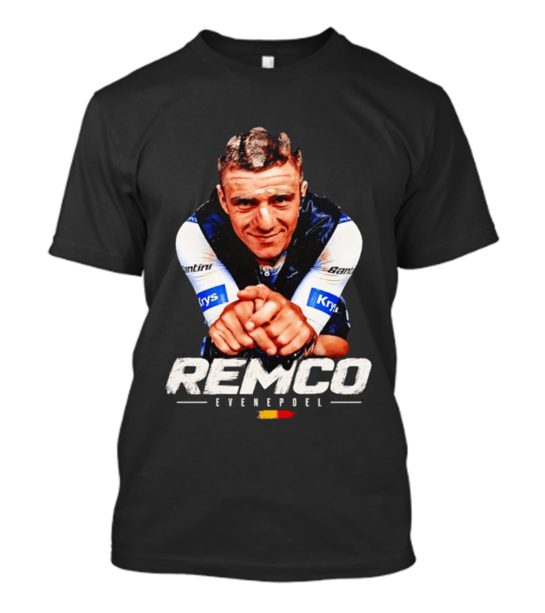 REMCO Evenepoel Belgium Cyclist Santini Krys T-Shirt