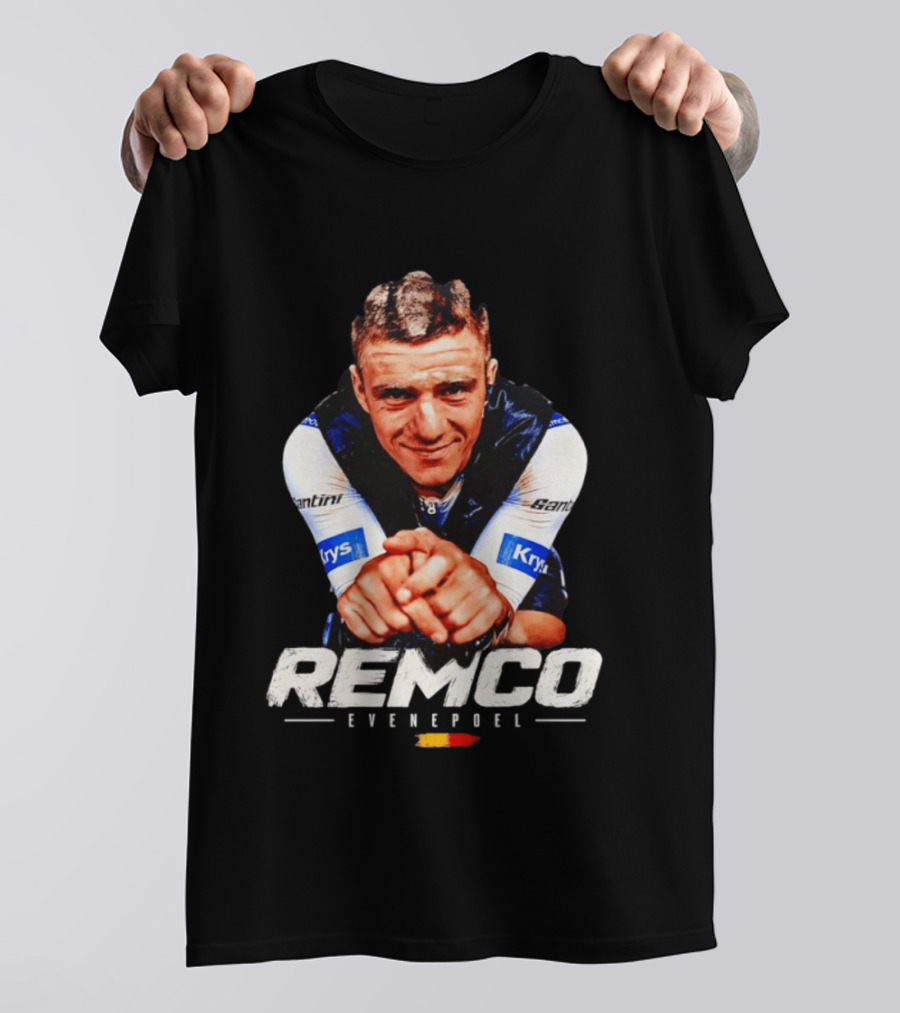 REMCO Evenepoel Belgium Cyclist Santini Krys T-Shirt