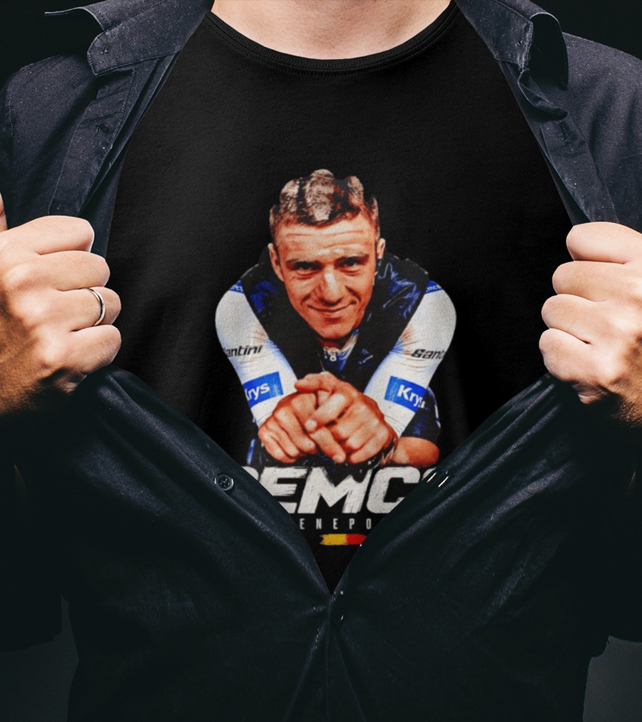REMCO Evenepoel Belgium Cyclist Santini Krys T-Shirt