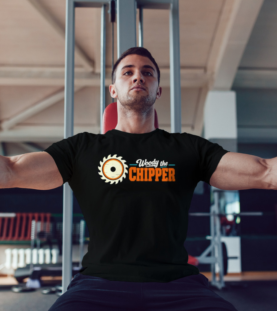 Woody The Chipper Saw Blade Circular T-Shirt