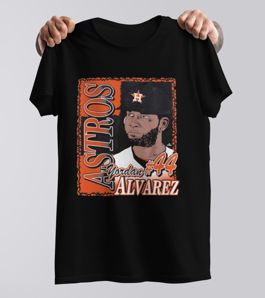 Astros Yordan Alvarez #44 Houston Baseball T-Shirt
