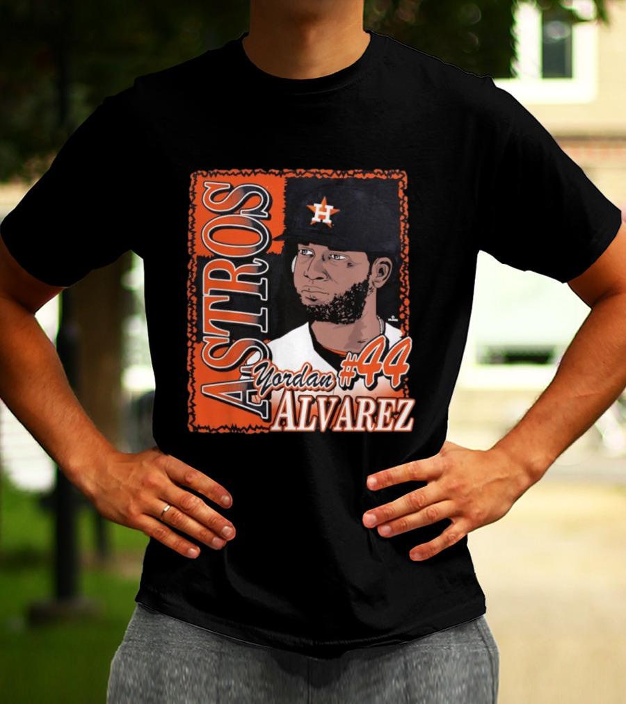 Astros Yordan Alvarez #44 Houston Baseball T-Shirt