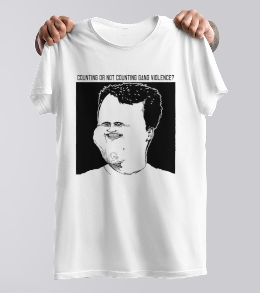 Charlie Kirk Counting Or Not Counting Gang Violence T-Shirt